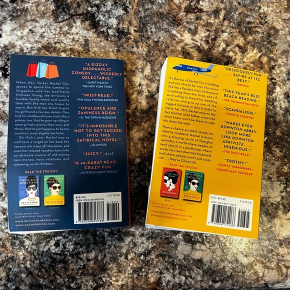 Books by Kevin Kwan Crazy Rich Asians and China Rich Girlfriend - Picture 2 of 2